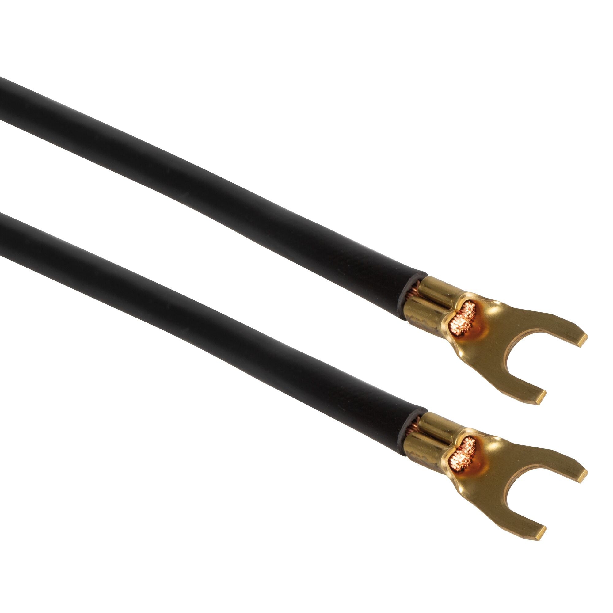 Pollmann Verdrahtungsbrücke 6 mm², Länge 265 mm – mit Gabelschuhen, Kupfer verzinnt, für Reihenklemmen, Hochstromverteilung, wartungsfrei, Industriequalität