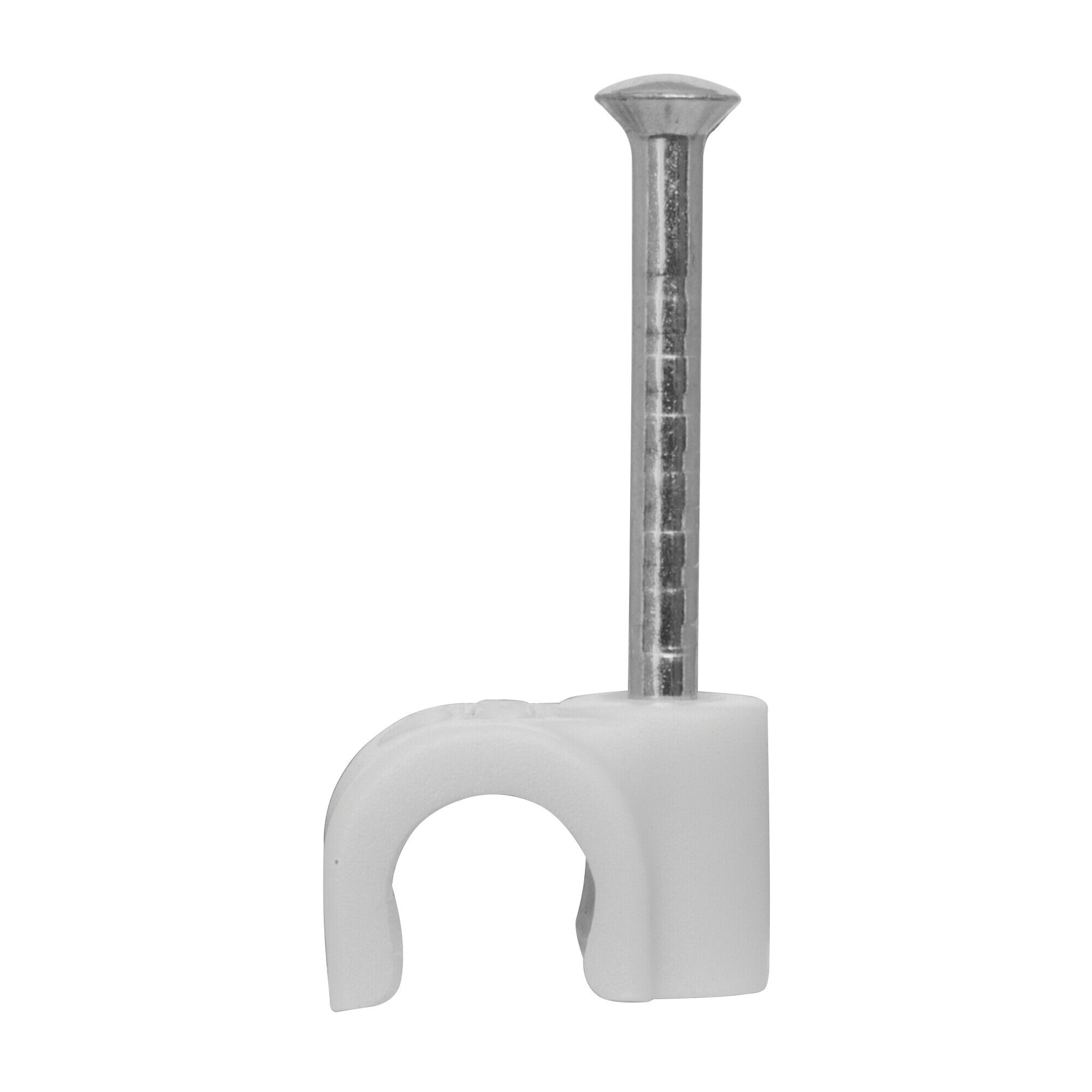 OBO Iso-Temposchelle 8 x 35 mm Grau – Hochtemperaturbeständige Isolierschelle aus Spezialkunststoff, für sichere Rohr- und Kabelbefestigung, spannungsrissbeständig, halogenfrei, UV-beständig, Montage mit Nagel oder Schraube 100 Stck