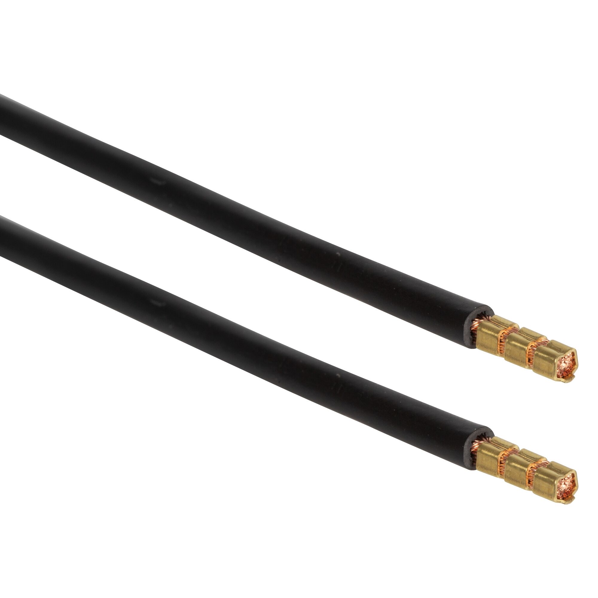 Pollmann Verdrahtungsbrücke 6 mm², Länge 123 mm, mit Aderendhülsen – Kupferleiter, vormontiert, für Reihenklemmen, starre und flexible Leiter, wartungsfre